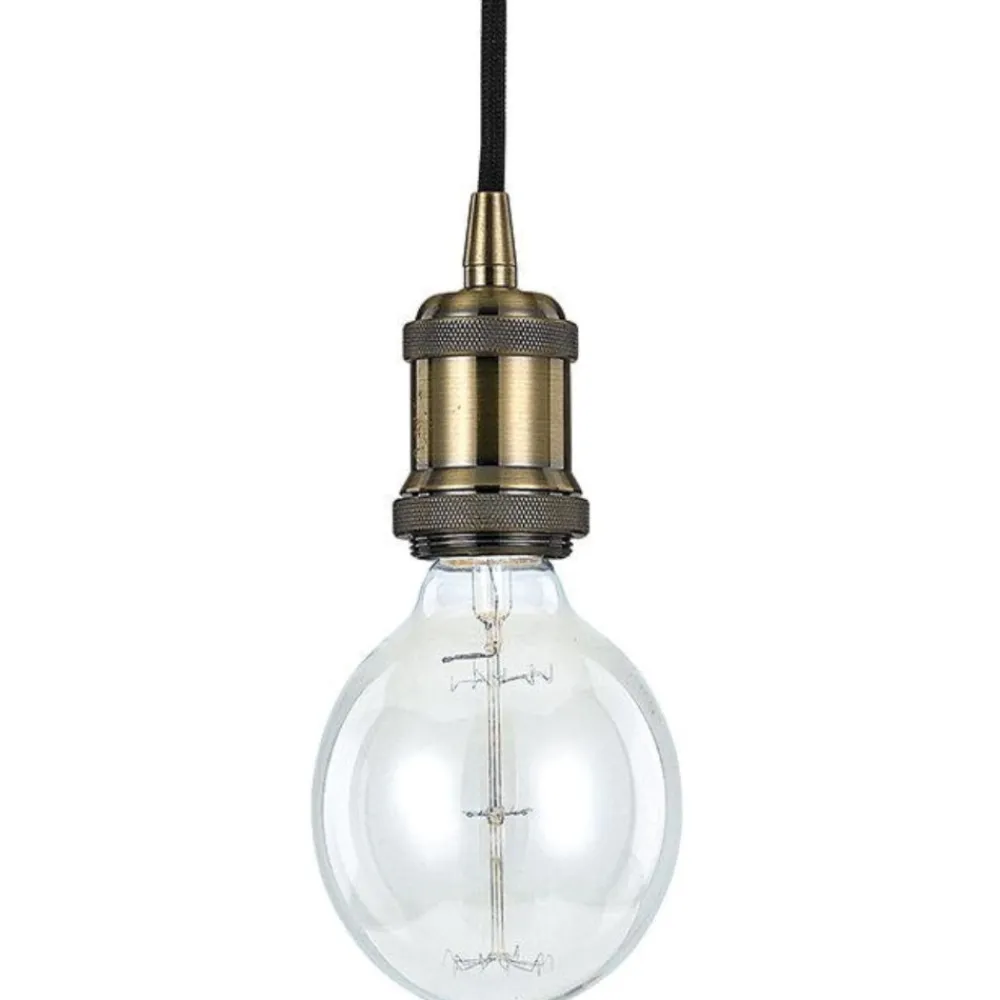 Lampade A Sospensione-Ideal Lux frida sp1 lampada a sospensione brunito
