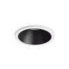 Faretti Da Incasso-Ideal Lux game round faretto da incasso led 11w 3000k bianco nero