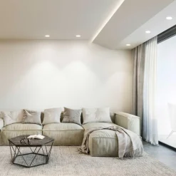Faretti Da Incasso-Ideal Lux game trimless faretto led incasso 11w 3000k 220v bianco rotondo