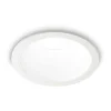 Faretti Da Incasso-Ideal Lux game trim round faretto da incasso a led 11w 3000k bianco rotondo