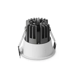 Faretti Da Incasso-Ideal Lux game trim round faretto da incasso 11w 2700k