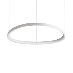 Lampadari Moderni-Ideal Lux gemini sp d081 bianco dali push lampadario led 3000k 60w