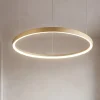 Lampadari Moderni-Ideal Lux gemini sp d061 ottone lampadario design moderno led 48w 3000k