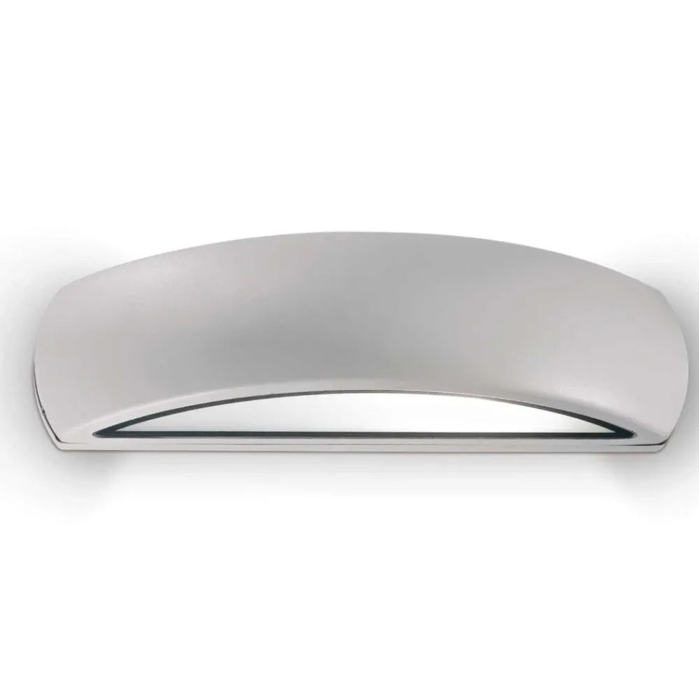 Applique Da Esterno-Ideal Lux giove ap1 applique da esterno grigio tonda
