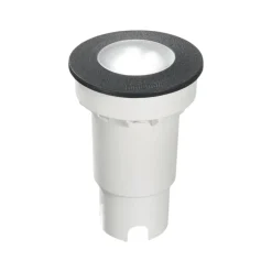 Faretti Da Esterno-Ideal Lux gravity pt round faretto carrabile da esterno nero