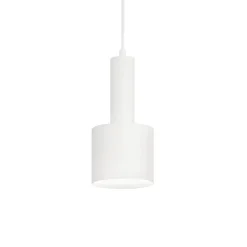 Lampade A Sospensione-Ideal Lux holly sp1 bianco lampada moderna a sospensione per isola