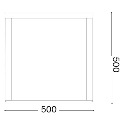 Lampade Da Esterno Giardino-Ideal Lux ipotesi pt h50 lampada da esterno bianca led 16w 3000k ip44