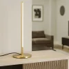 Lampade Da Tavolo-Ideal Lux lampada da tavolo filo tl ottone per solotto led 3000k