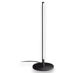 Lampade Da Tavolo-Ideal Lux lampada da tavolo nera led 3000k filo tl design moderno