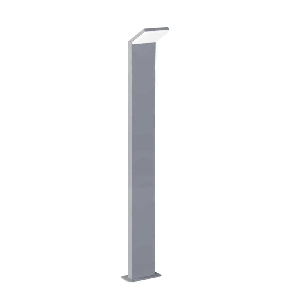 Lampioni Da Giardino-Ideal Lux lampione da giardino style pt h100 grigio led 9w 4000k