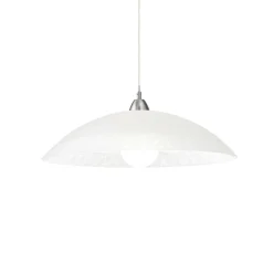 Lampadari Cucina-Ideal Lux lana sp1 lampadario per cucina piatto di vetro