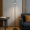 Lampade Da Terra-Ideal Lux lift pt lampada da terra nera led 17w 3000k