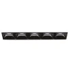 Faretti Da Incasso-Ideal Lux lika trimless cestello faretto da incasso per soffitto 5 luci 12w 3000k 220v nero