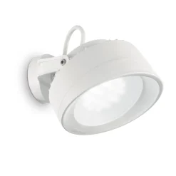 Faretti Da Esterno-Ideal Lux litio faretto da esterno orientabile ip66 bianco