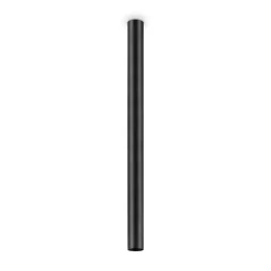 Faretti Da Soffitto-Ideal Lux look pl1 h95 faretto nero per penisola cucina gu10 3000k