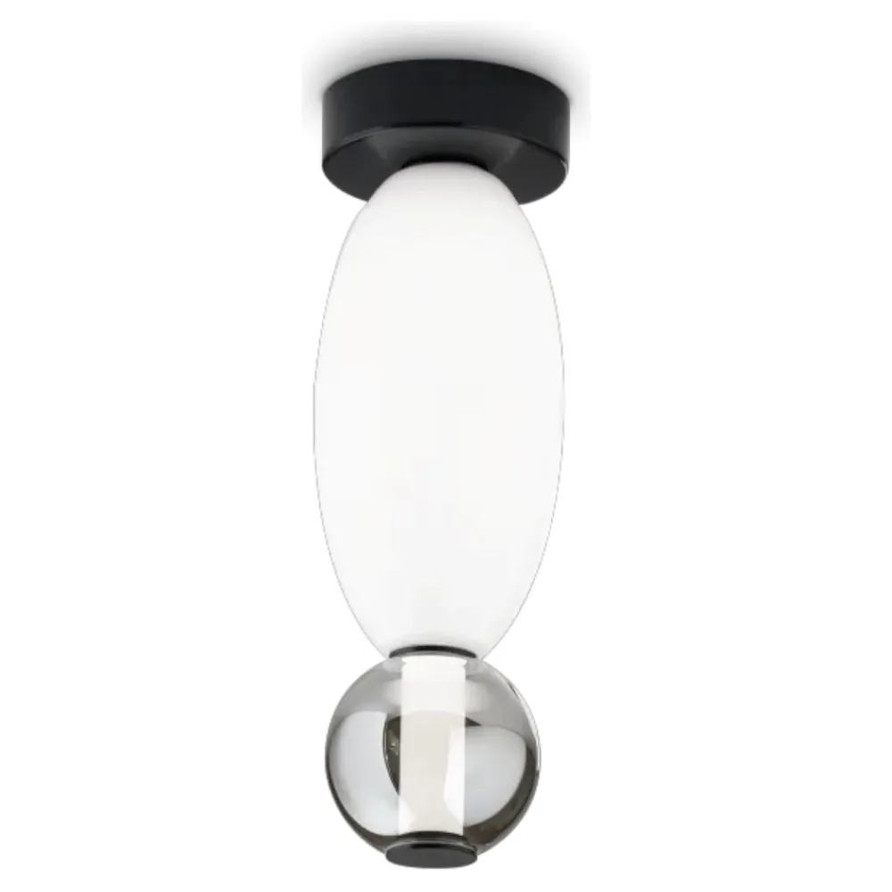 Plafoniere Moderne-Ideal Lux lumiere-2 pl plafoniera con luce led 3000k