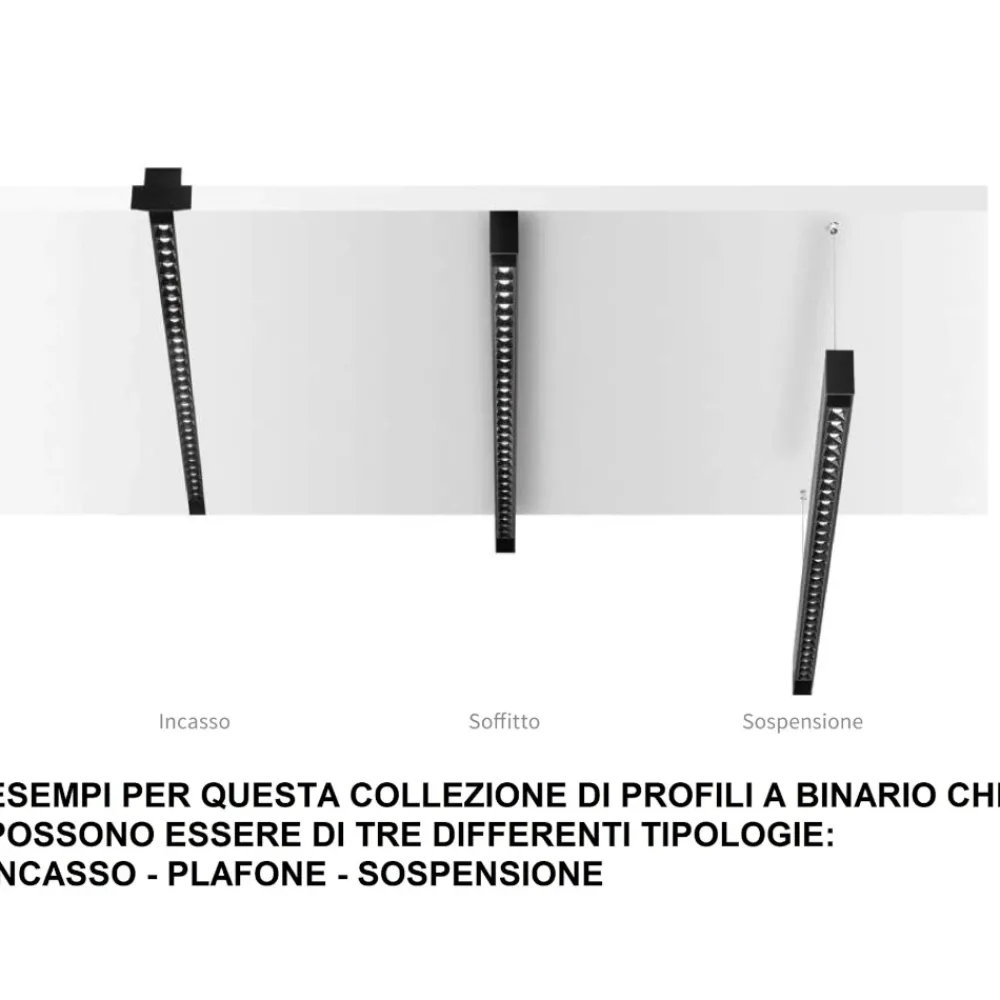 Illuminazione A Binario-Ideal Lux modulo faretto led 48v 26w 3000k nero per binario monofase ottica 100