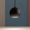 Lampade A Sospensione-Ideal Lux mr jack sp1 big lampada a sospensione per isola cucina nera