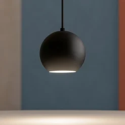 Lampade A Sospensione-Ideal Lux mr jack sp1 big lampada a sospensione per isola cucina nera