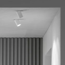 Faretti Da Incasso-Ideal Lux nova faretto da incasso led 12w 3000k orientabile bianco