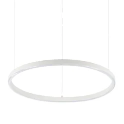 Lampadari Moderni-Ideal Lux oracle slim sp d070 round led 3000k lampadario bianco