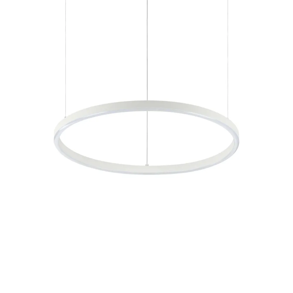 Lampadari Moderni-Ideal Lux oracle slim sp d050 round lampadario led 29w 3000k dimmerabile dali