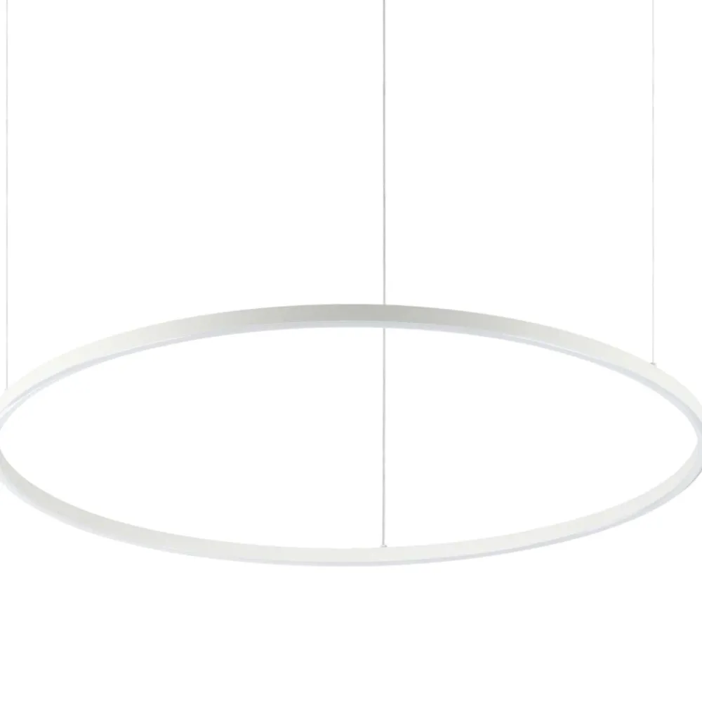Lampadari Moderni-Ideal Lux oracle slim sp d090 round 4000k lampadario bianco