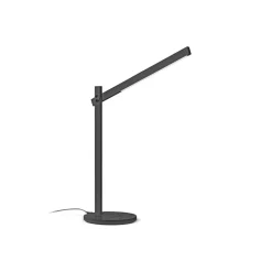 Lampade Da Tavolo-Ideal Lux pivot tl lampada da scrivania ufficio orientabile nera