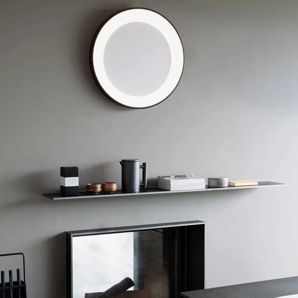 Plafoniere Moderne-Ideal Lux planet pl d50 plafoniera nera 3000k da interni