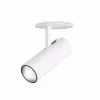 Faretti Da Incasso-Ideal Lux play fi faretto da incasso cilindro bianco orientabile