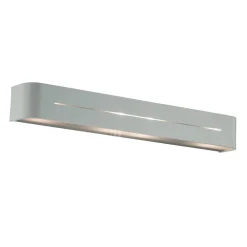 Applique Da Parete-Ideal Lux posta ap4 applique da parete rettangolare metallo bianco