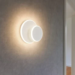 Applique Da Parete-Ideal Lux pouche ap round applique led 3000k moderna