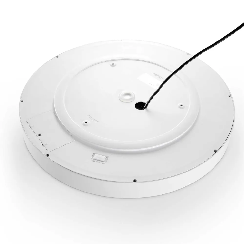 Plafoniere Bagno-Ideal Lux ray pl d60 plafoniera da bagno led 3000k 4000k bianca ip44