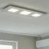 Plafoniere Moderne-Ideal Lux relax pl d110 plafoniera rettangolare led 78w 3000k