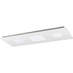 Plafoniere Moderne-Ideal Lux relax pl d110 plafoniera rettangolare led 78w 3000k