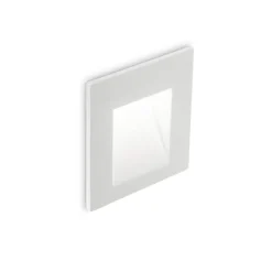 Segnapasso Led-Ideal Lux segnapasso a parete quadrato waldo led 4000k ip65 impermeabile bianco con driver