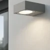 Applique Da Esterno-Ideal Lux sirio ap1 applique da esterno grigio ip65