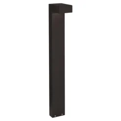 Lampioni Da Giardino-Ideal Lux sirio pt2 lampione da esterno nero 80cm