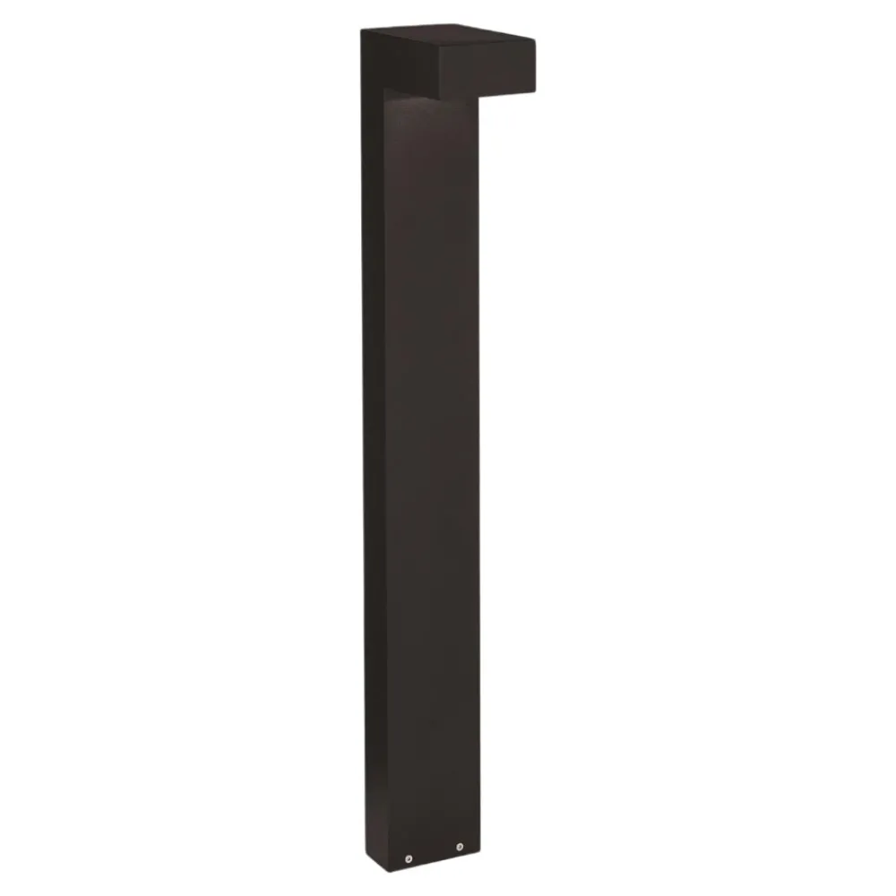 Lampioni Da Giardino-Ideal Lux sirio pt2 lampione da esterno nero 80cm