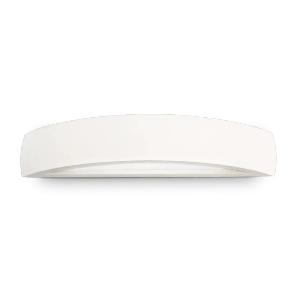 Applique Da Parete-Ideal Lux soda ap1 applique in gesso verniciabile 30cm