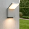 Applique Da Esterno-Ideal Lux style ap 9w 4000k applique per esterno grigio