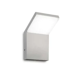 Applique Da Esterno-Ideal Lux style ap 9w 4000k applique per esterno grigio