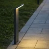 Lampioni Da Giardino-Ideal Lux style pt h050 4000k lampioncino antracite led per giardino
