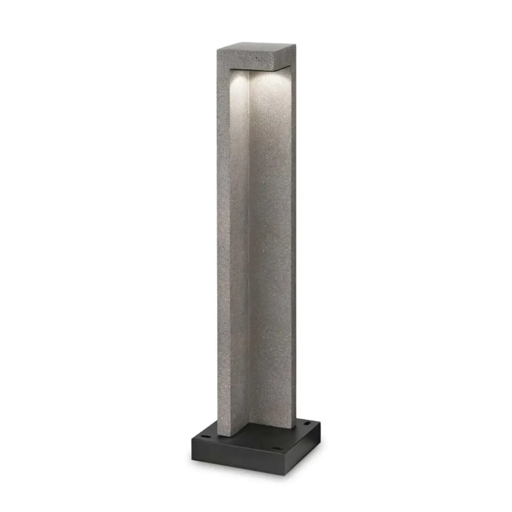 Lampioni Da Giardino-Ideal Lux titano pt h74 3000k lampione per giardino