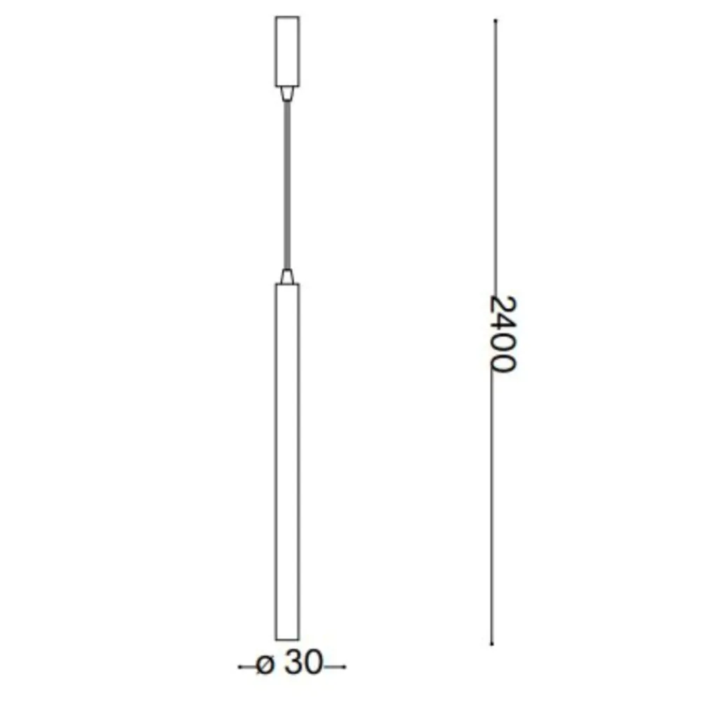 Lampade A Sospensione-Ideal Lux ultrathin sp d040 round cromo lampada a sospensione per cucina led