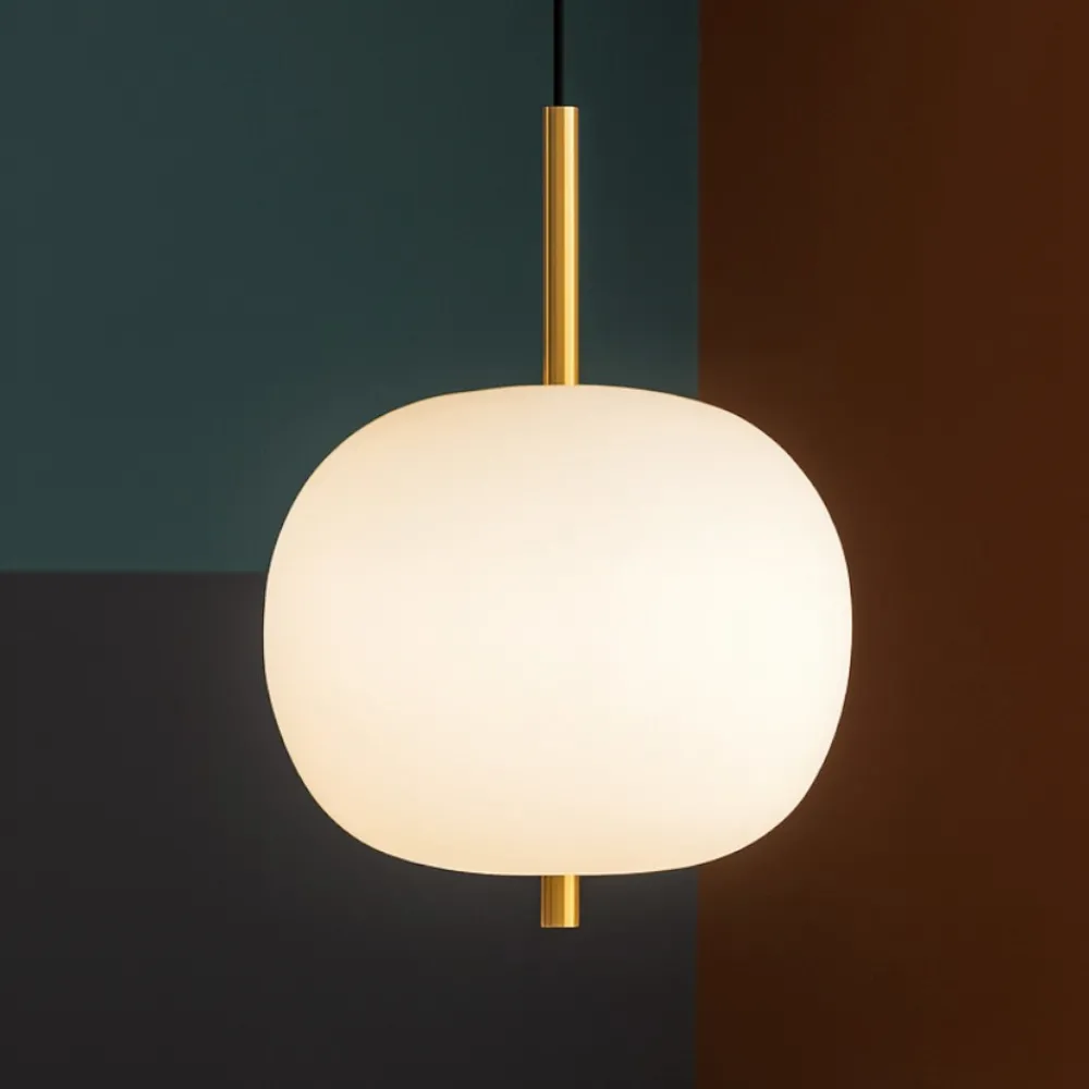 Lampade A Sospensione-Ideal Lux umile-1 sp1 lampada a sospensione vetro bianco led 3000k