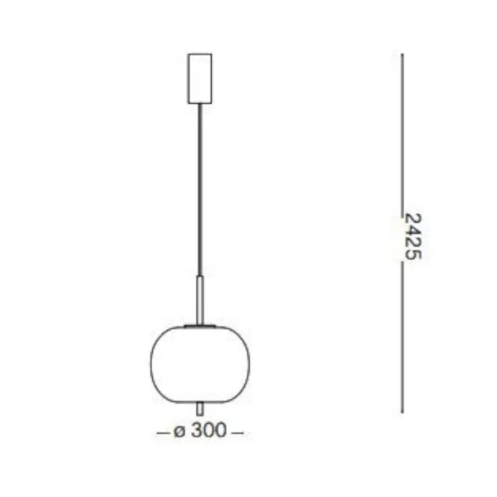 Lampade A Sospensione-Ideal Lux umile-1 sp1 lampada a sospensione vetro bianco led 3000k