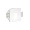 Segnapasso Led-Ideal Lux walky-3 fi segnapasso led 1w 3000k 220-240v di gesso bianco da incasso