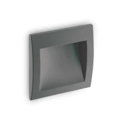 Segnapasso Led-Ideal Lux wire segnapasso per esterno antracite incasso parete led 4w 3000k ip65