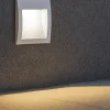 Segnapasso Led-Ideal Lux wire segnapasso per esterno led 1,5w 3000k bianco incasso parete ip65